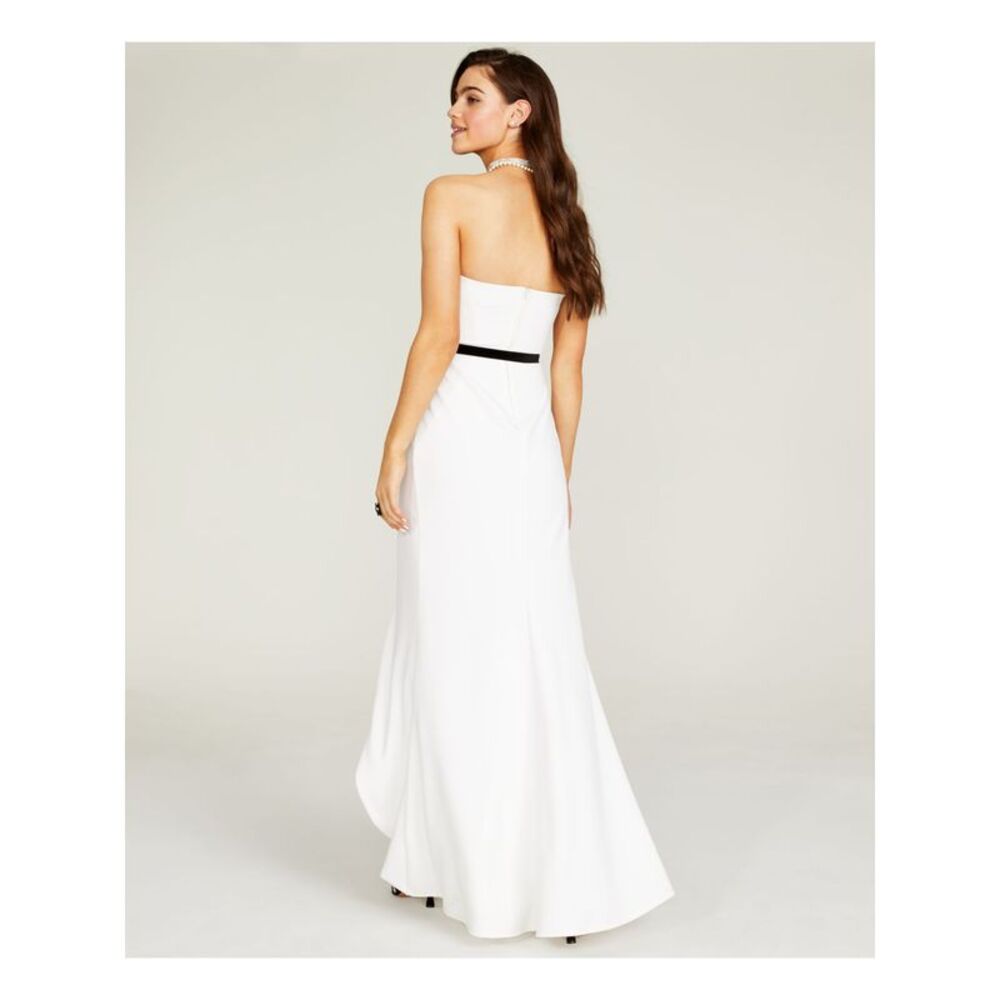 B DARLIN White Sleeveless Maxi Dress 9/10 - Picture 2 of 4